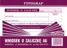 druk-02005-wniosek-o-zaliczke-a6-typograf