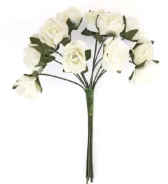 kwiaty-papierowe-roze-bukiet-12-sztuk-kremowy