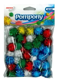 pompony-brewis-pom21-metalik-mix-kolorow-40-sztuk