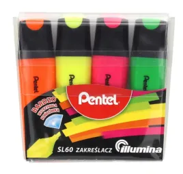 zakreslacze-plaskie-sl60-zestaw-4-kolory-pentel