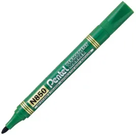 marker-permanentny-n850-okragly-zielony-pentel