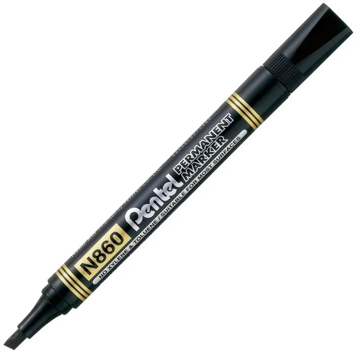 marker-permanentny-n860-sciety-czarny-pentel-stan-nowy