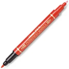 marker-foliopis-2-koncowki-n75w-czerwony-pentel