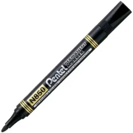 marker-permanentny-n850-okragly-czarny-pentel