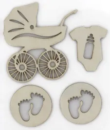 ozdoby-samoprzylepne-baby-dziecko-brazowe-galeria