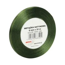 wstazka-satynowa-ozdobna-6mm-32m-oliwkowa-brewis