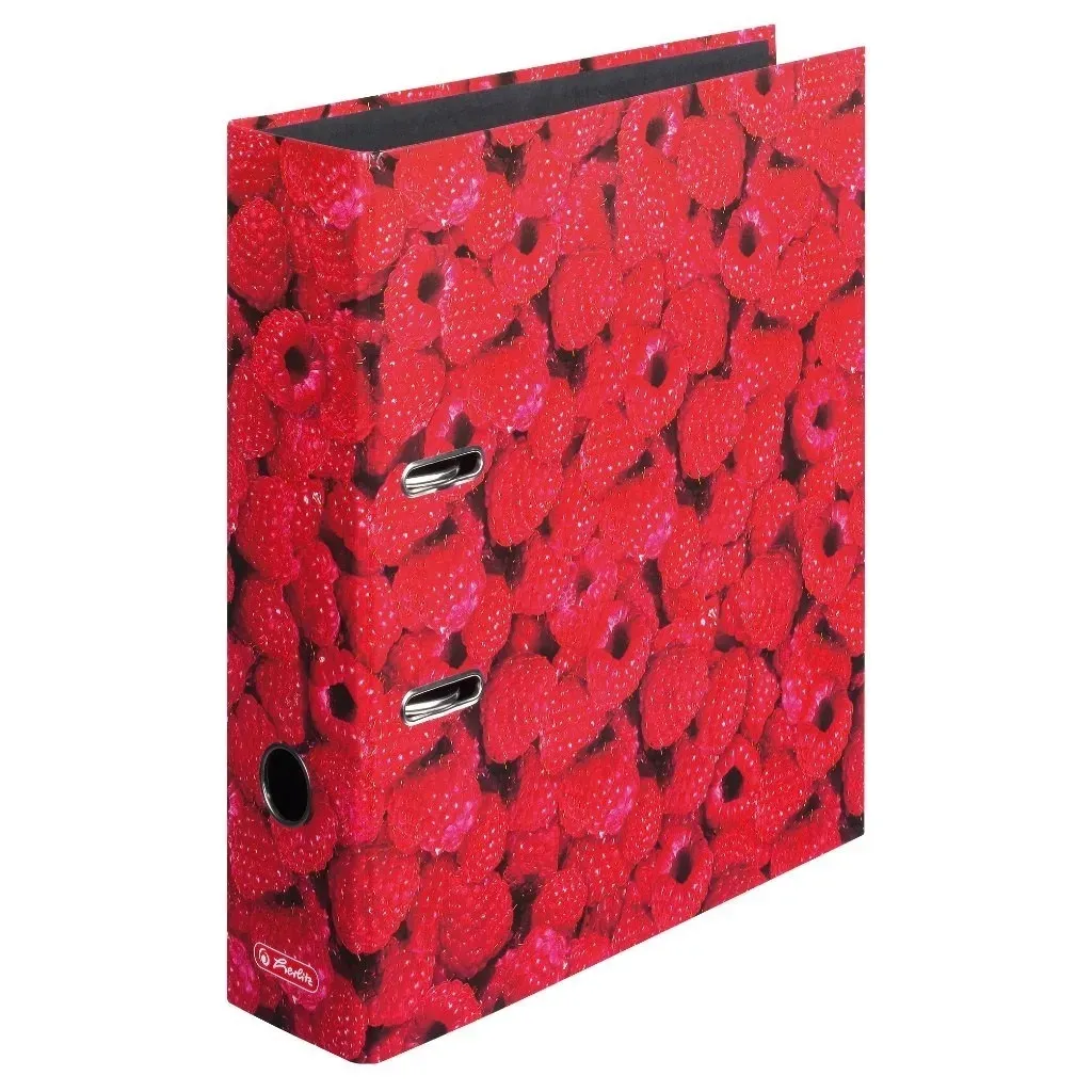 segregator-herlitz-a4-8-cm-malina-stan-nowy