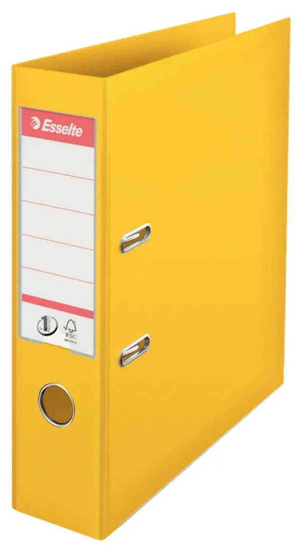 segregator-esselte-no-1-a4-75mm-zolty-stan-nowy