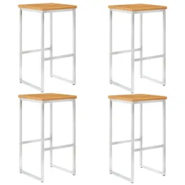 zestaw-4-hokerow-akacjowych-40x40x75-cm-tekowe-stal-nierdzewna-304