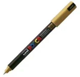 marker-posca-pc-1mr-uni-z-farba-plakatowa-zloty