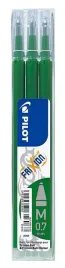 pilot-frixion-wklad-zielony-07-mm-3-sztuki
