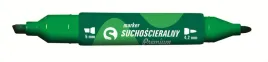 marker-suchoscieralny-zielony-tetis-km504-dwustr