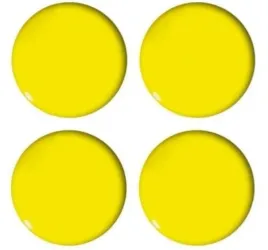 magnesy-okragle-tetis-zolte-40-mm-4-sztuki
