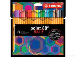 Zdjęcie produktu CIENKOPIS STABILO POINT 88 ETUI 24 SZT. ARTY