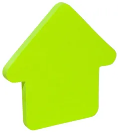 karteczki-samoprzylepne-donau-strzalka-zielona