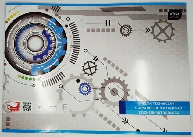interdruk-blok-techniczny-bialy-a4-10-kartek-stan-nowy