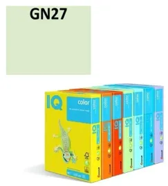 papier-ksero-iq-color-a4-160g-250ark-gn27-zielony