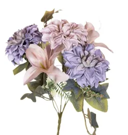 dalia-pudrowo-fioletowa-i-lilia-bukiet-z-dodatkami