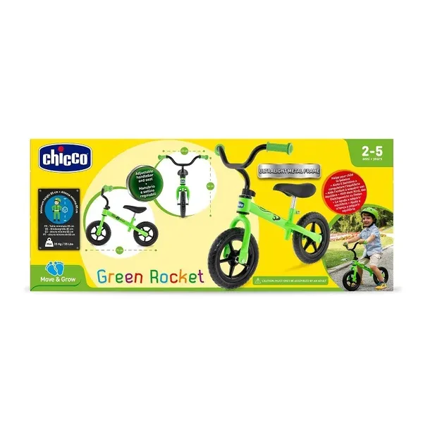 chicco-rocket-green-rowerek-biegowy