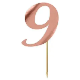 topper-papierowy-liczba-9-rose-gold-metalic-18-cm