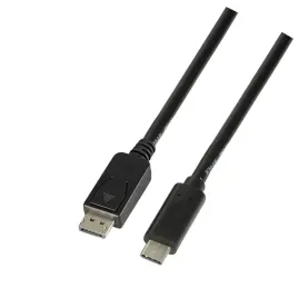 logilink-ua0336-adapter-kablowy-3-m-usb-type-c-displayport-czarny