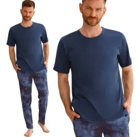 pizama-meska-krotki-rekaw-dlugie-spodnie-taro-jack-2629-xxl