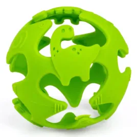 gryzak-z-wypustkami-dino-pilka-zielona-gili-gums