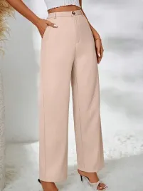 spodnie-damskie-eleganckie-proste-bezowe-z-wysokim-stanem-shein-xl-42