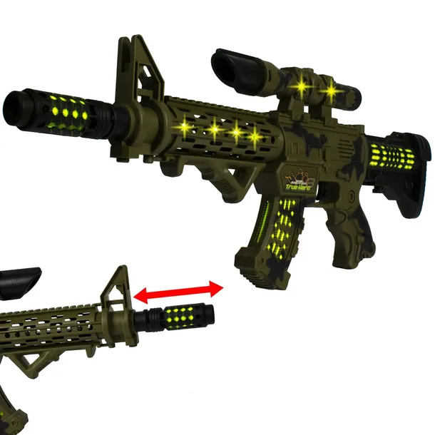 karabin-brazowy-material-inny