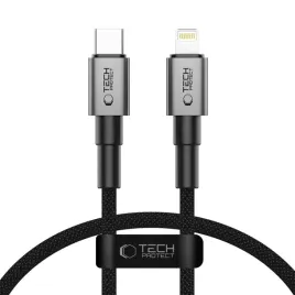 kabel-tech-protect-ultraboost-dna-usb-c-lightning-pd27w-3a-25-cm-szary