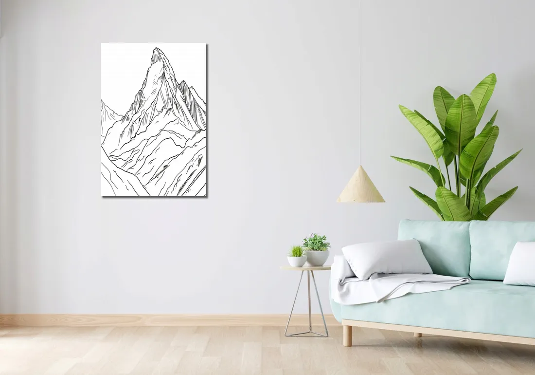 obraz-60x90cm-samotnosc-i-wznioslosc