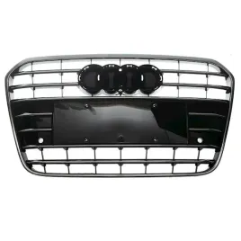 audi-a6-c7-atrapa-grill-srebrna-srodkowa-chrom