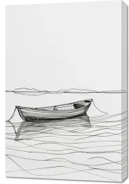 obraz-60x90cm-swoboda-na-wodzie