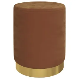 okragly-stolek-ze-schowkiem-brazowy-obity-aksamitem-31-x-37-cm