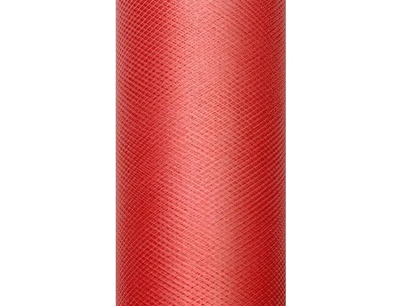 tiul-gladki-czerwony-03x9m