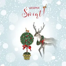 karnet-swarovski-kwadrat-cl3505-po-swieta-renifer