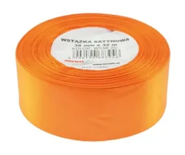 wstazka-satynowa-38mm-32m-pomaranczowa-brewis