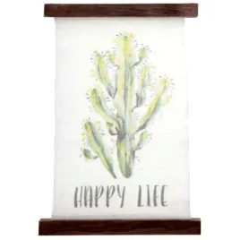 baner-kaktus-happy-life-santex-23-x-34-cm