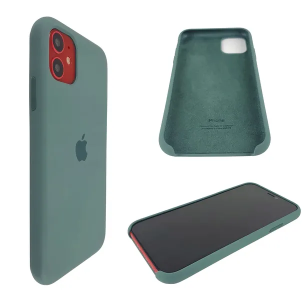 etui-silikonowe-do-iphone11-apple-pine-green-stan-nowy