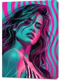 obraz-70x100cm-neonowy-wzrok