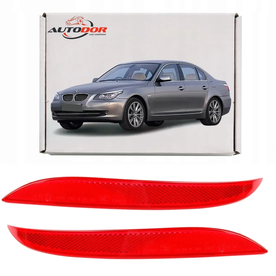 bmw-5-e60-e61-komplet-odblaskow-odblaski-tylne-stan-nowy