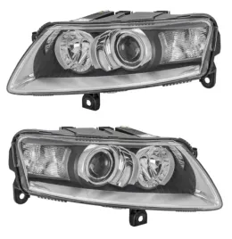 audi-a6-c6-04-08-reflektor-lampa-przednia-komplet
