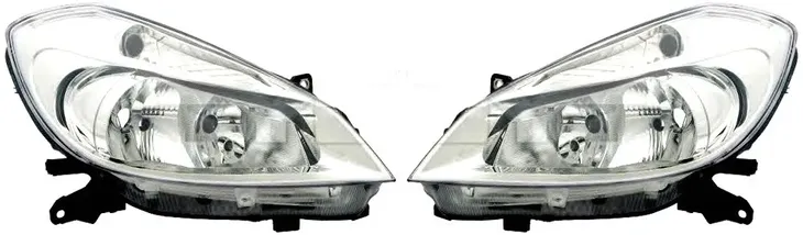 RENAULT CLIO 3 KOMPLET LAMP PRZEDNICH REFLEKTORY