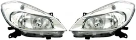 renault-clio-3-komplet-lamp-przednich-reflektory