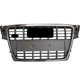 audi-a4-s4-s-line-atrapa-grill-srebrna-srodkowa-zderzaka-przednigo-chrom