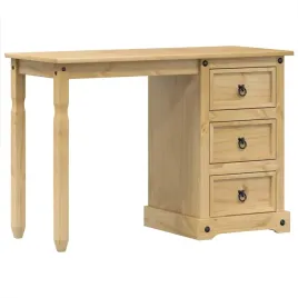 toaletka-drewniana-corona-3-szuflady-sosna-miodowy-braz-110x47x75-cm