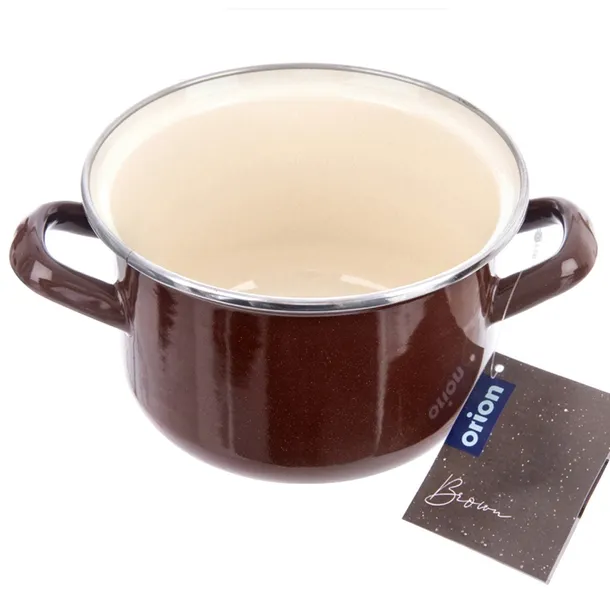 garnek-emaliowany-brown-16-cm-14-l-stan-nowy-srednica-16-cm