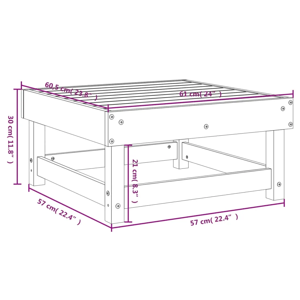 podnozek-ogrodowy-sosnowy-bialy-61x605x30-cm