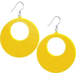 kolczyki-kolka-classic-zolte-50x50-mm