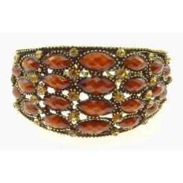 owalna-sztywna-bransoletka-brazowe-kamienie